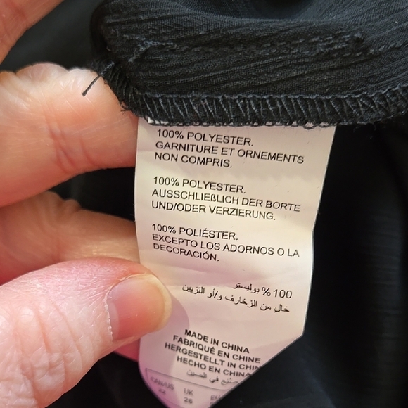 Love & Legend Chic Black Blouse - Picture 7 of 7